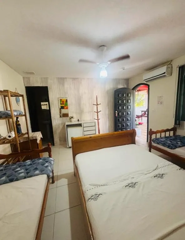 Quarto da Pousada Nativamar no litoral paranaense